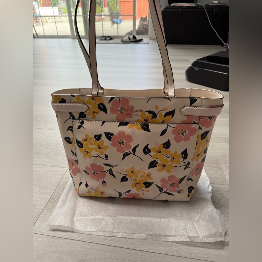 Kate Spade Floral Tote Bag